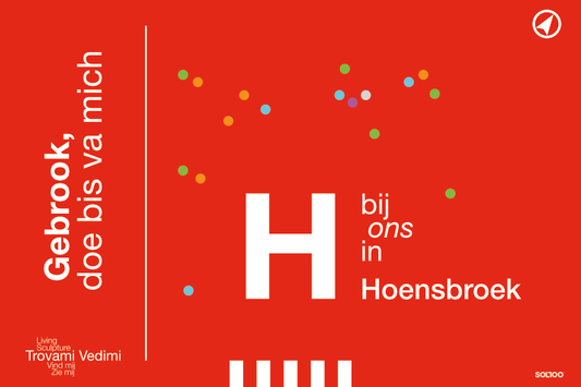 Vlag 'Bij ons in Hoensbroek'